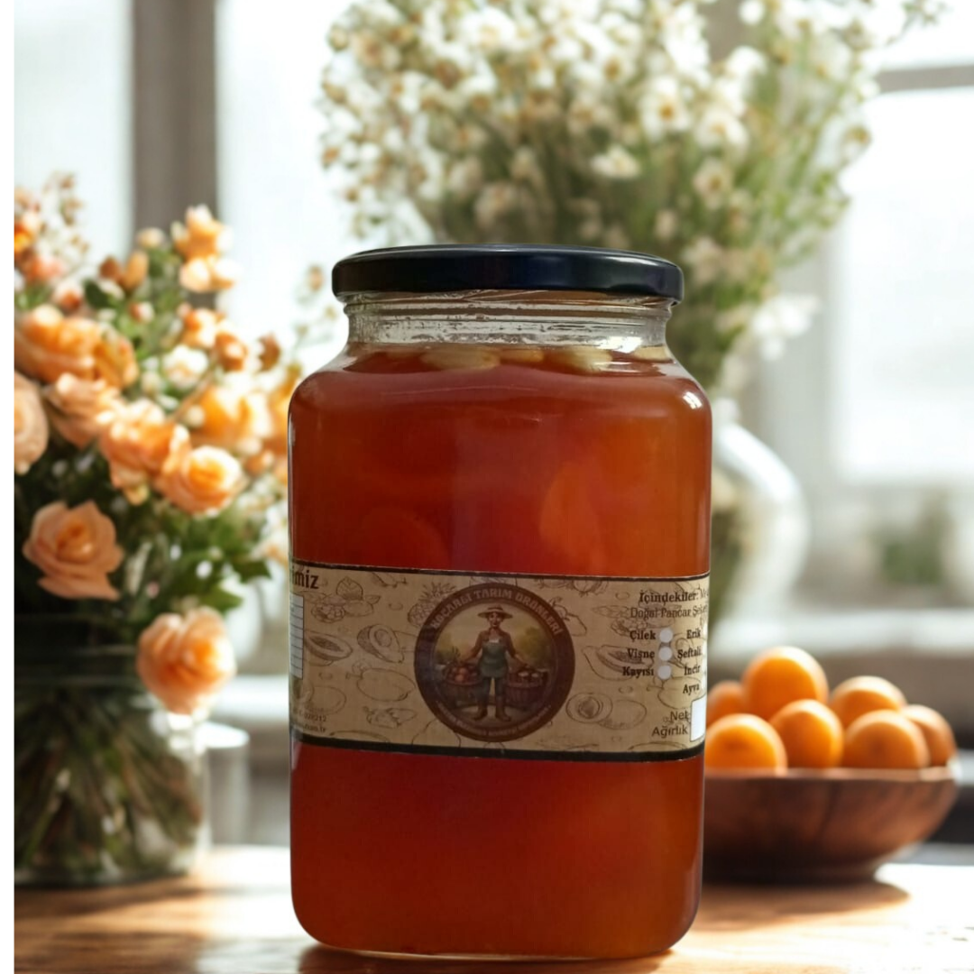 Bademli Kayısı Reçeli 1000 cc.