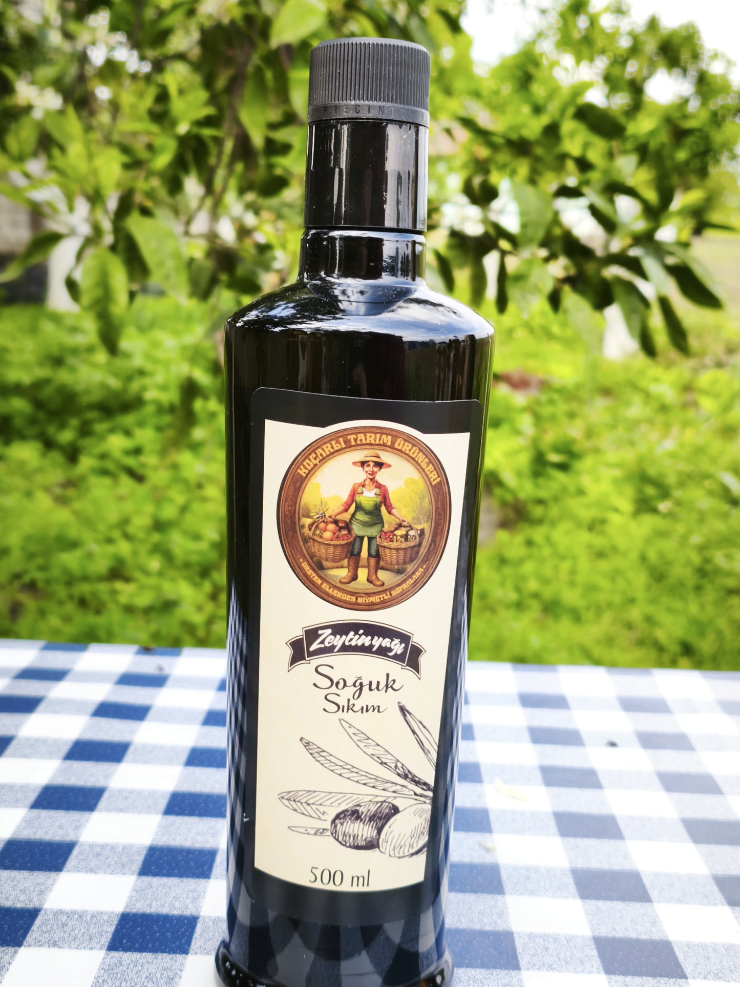Erken Hasat Soğuk Sıkım Zeytinyağı(Filtresiz) 500 ml