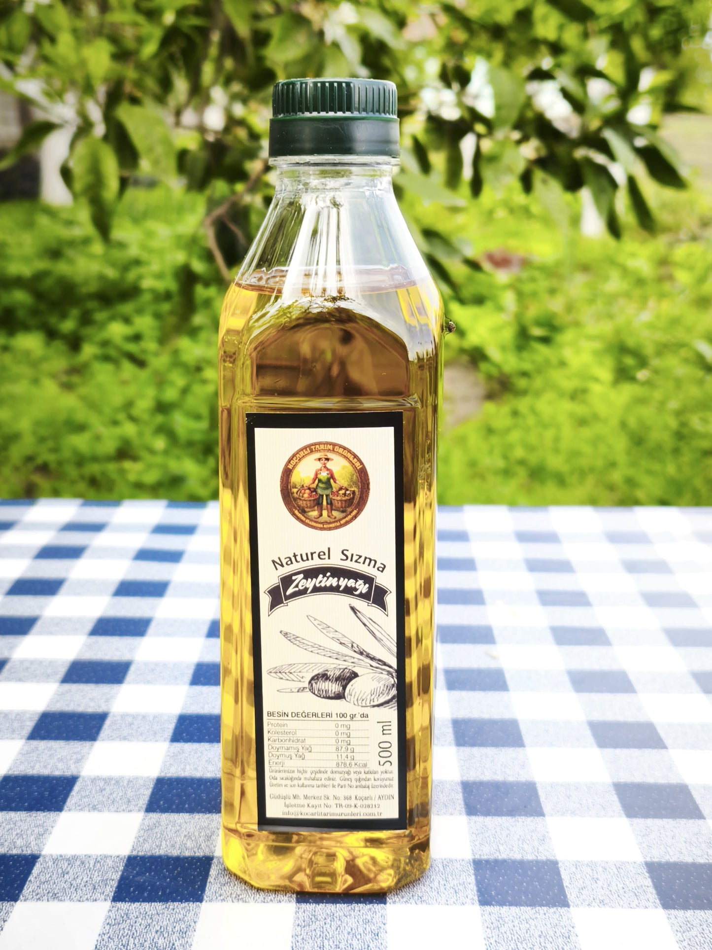 Naturel Sızma Zeytinyağı (Filtresiz) 500 ml
