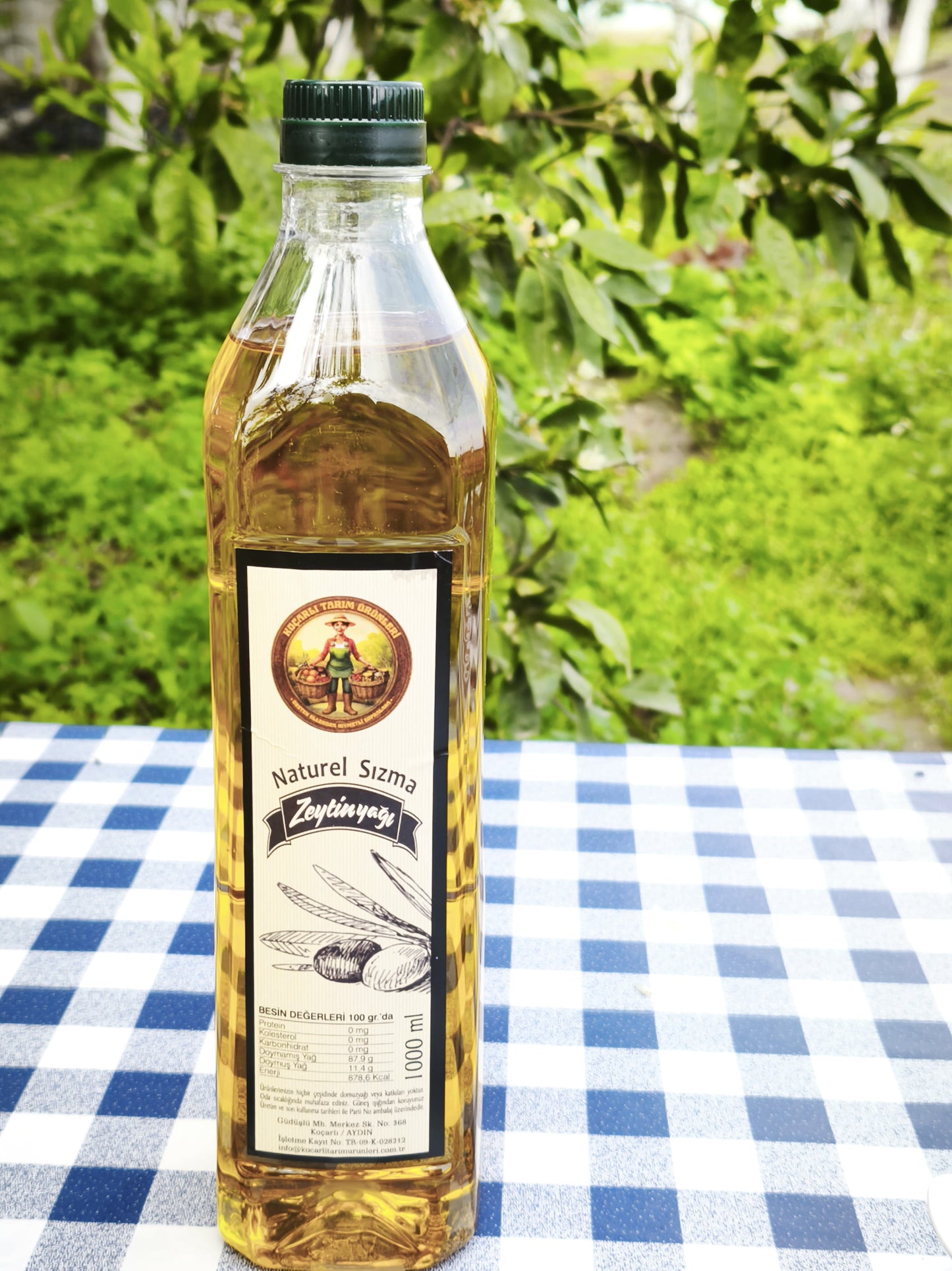 Naturel Sızma Zeytinyağı (Filtresiz) 1000 ml