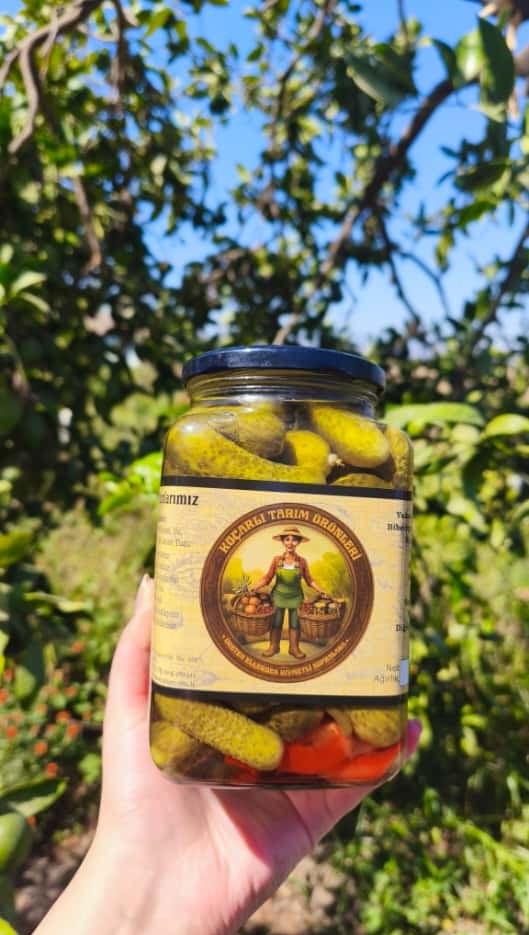 Kornişon Turşu 1000 cc. (Yeni Sezon)