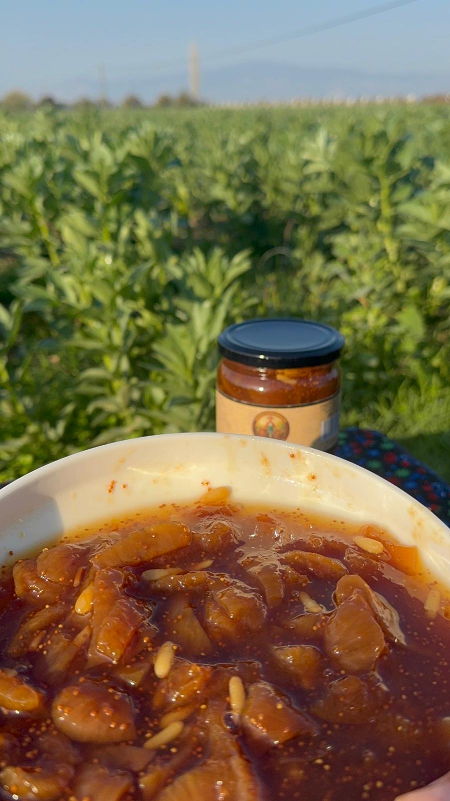 Çam Fıstıklı (Künarlı) İncir Reçeli 425 cc.