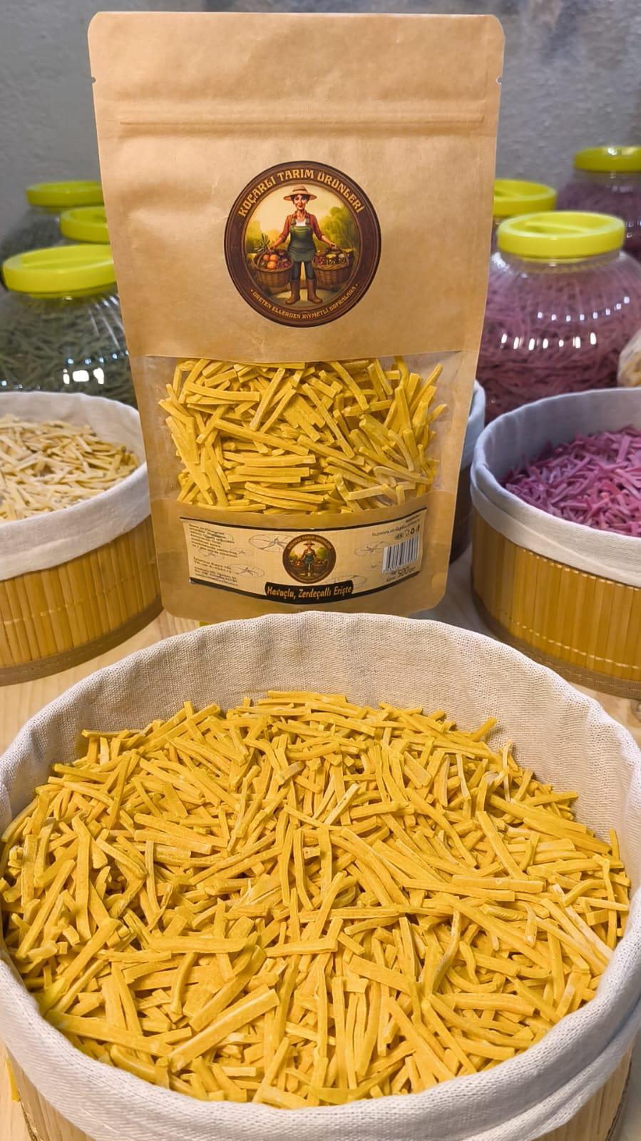 Havuçlu Zerdeçallı Ev Eriştesi