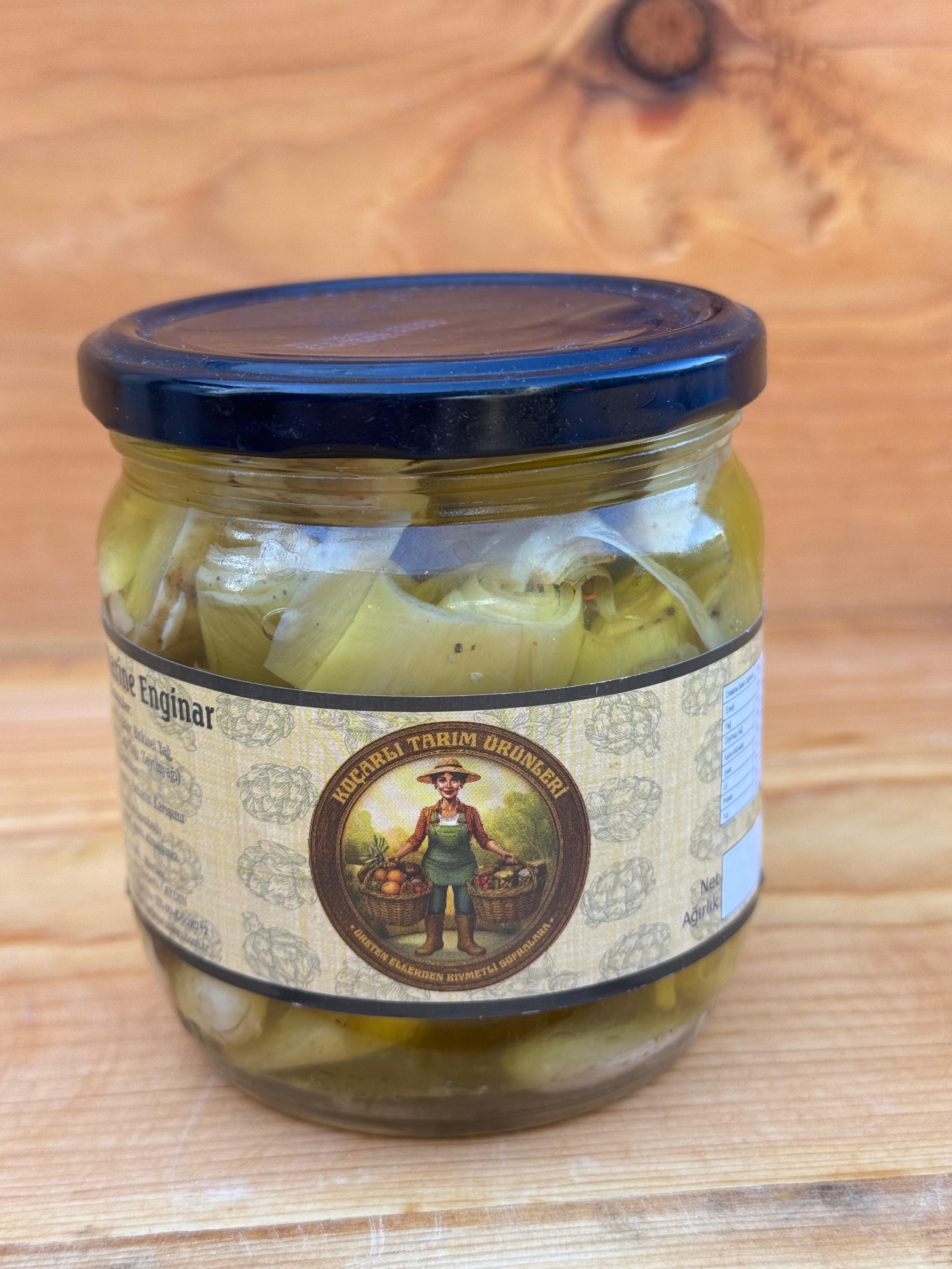 Bademli Kuş Üzümlü Marine Enginar Kalbi 425 cc.