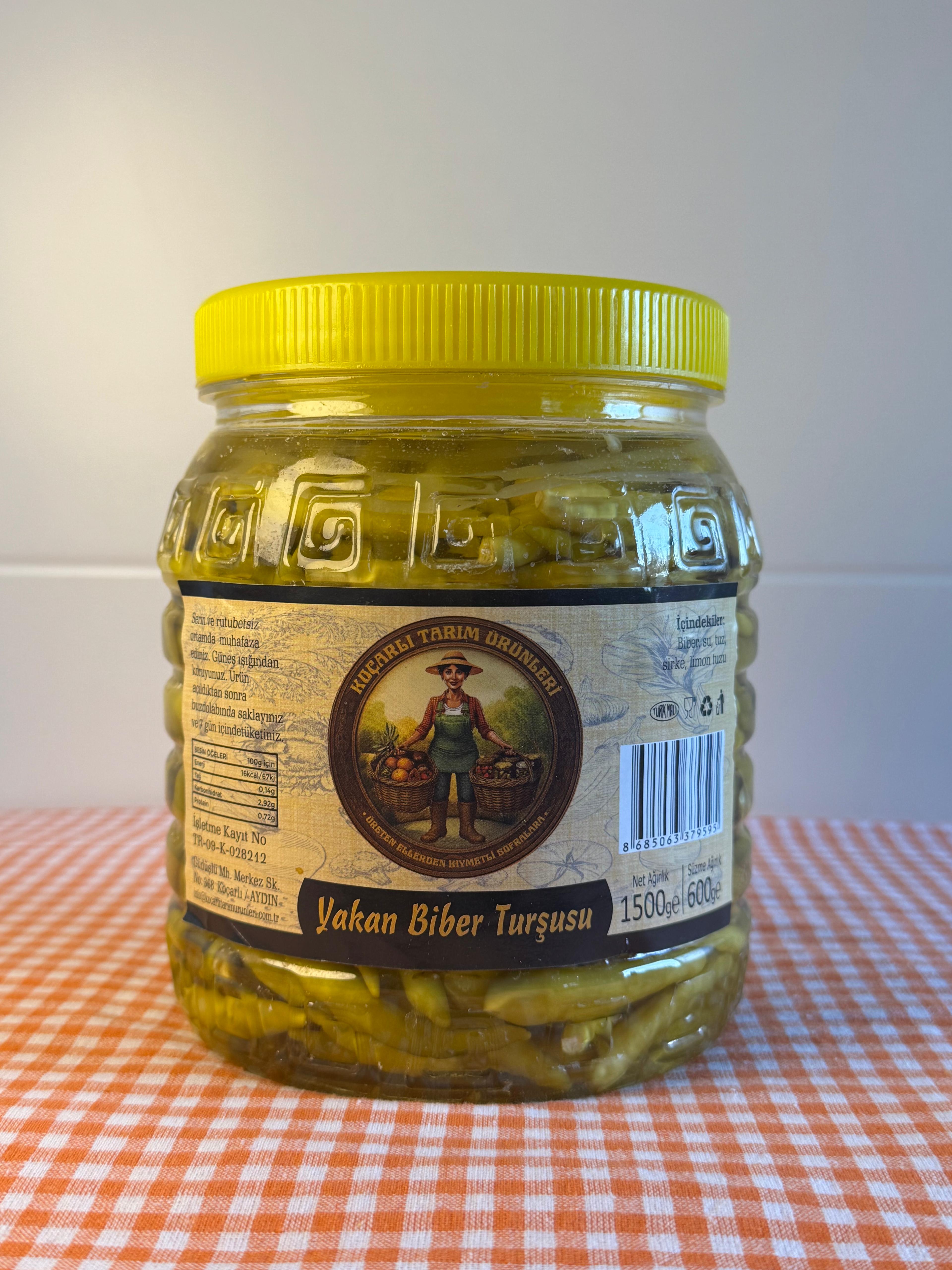 Acı (Yakan) Biber 1,5 kg Pet (Yeni Sezon)